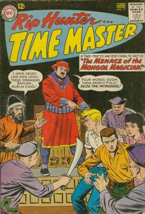Rip Hunter... Time Master 13 - The Menace of the Mongol Magician