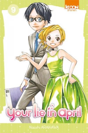 couverture, jaquette Your Lie in April 9  (Ki-oon) Manga