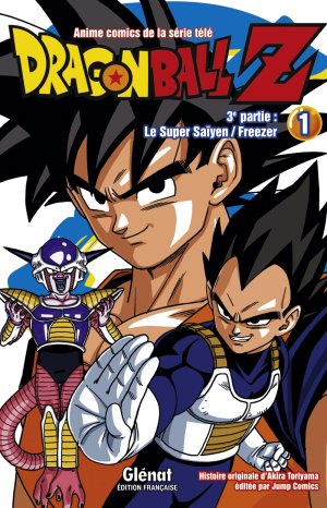 couverture, jaquette Dragon Ball Z - 3ème partie : Le Super Saïen/Freezer 1  (Glénat Manga) Anime comics