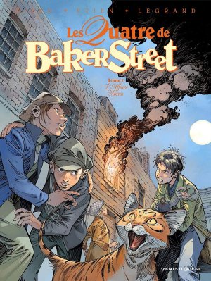 couverture, jaquette Les quatre de Baker Street 7  - L'Affaire Moran (vents d'ouest bd) BD