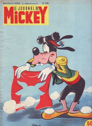 couverture, jaquette Le journal de Mickey 293  (Disney) Magazine