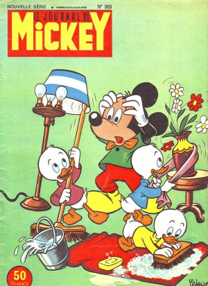 couverture, jaquette Le journal de Mickey 369  (Disney) Magazine