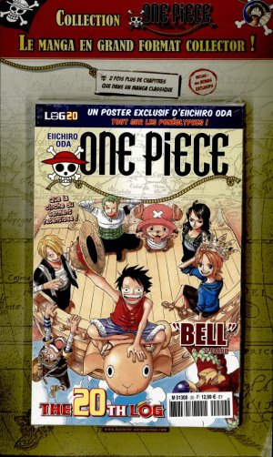 couverture, jaquette One Piece 20 Logs (Hachette) Manga