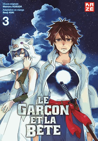 couverture, jaquette Le garçon et la bête 3  (kazé manga) Manga