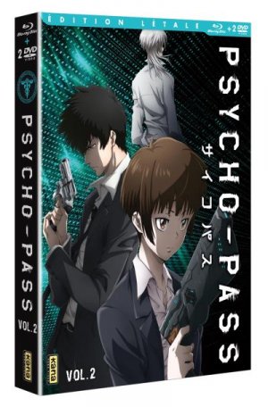 couverture, jaquette Psycho-Pass 2 Combo DVD Blu-ray (Kana home video) Série TV animée