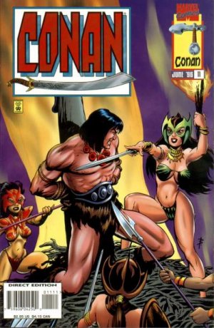 couverture, jaquette Conan 11  - Queen of the Amazons, Part 2: Amazons!Issues V1 (1995 - 1996) (Marvel) Comics
