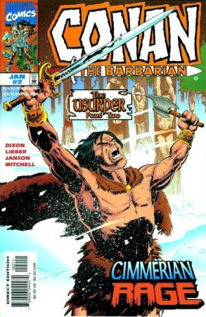 couverture, jaquette Conan Le Barbare 2  - The Usurper, Part Two: The Hammer of CromThe Usurper - Issues (1997 - 1998) (Marvel) Comics