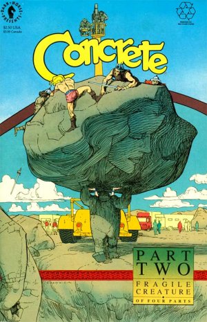 Concrete - Fragile Creature # 2 Issues (1991 - 1992)