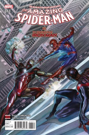 couverture, jaquette The Amazing Spider-Man 13  - Power Play Part 2: Civil War ReenactmentIssues V4 (2015 - 2017) (Marvel) Comics