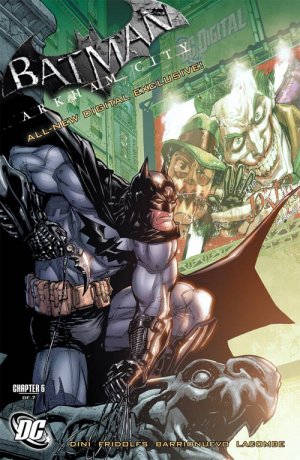 couverture, jaquette Batman - Arkham City 6  - Three's A CrowdIssues V2 - Digital Chapter (2011) (DC Comics) Comics
