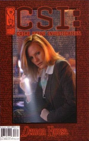 couverture, jaquette CSI - Crime Scene Investigation - Demon House 3  - Curtains for JoannaIssues (2004) (IDW Publishing) Comics