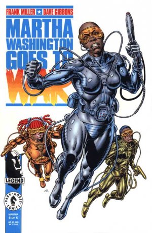 Martha Washington Goes to War # 5 Issues (1994)