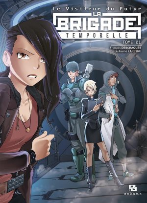 couverture, jaquette Le Visiteur du futur : La Brigade temporelle 1  (Ankama Manga) Global manga