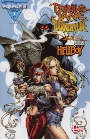 Painkiller Jane Crossover 1 - Painkiller Jane - Darkchylde - Darkness - Hellboy