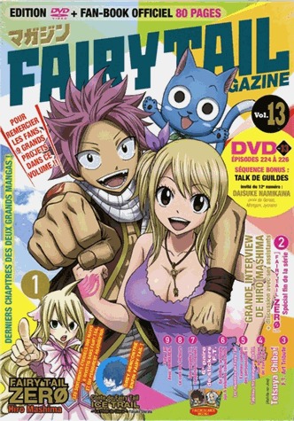 couverture, jaquette Fairy Tail Magazine 13  (Kana home video) Magazine