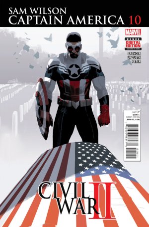 Sam Wilson - Captain America # 10 Issues (2015 - 2017)