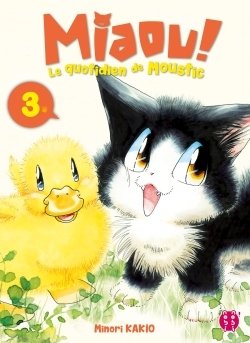 couverture, jaquette MIAOU ! Le quotidien de Moustic 3  (nobi nobi!) Manga