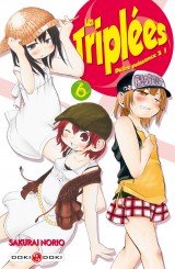 couverture, jaquette Les Triplées 6  (doki-doki) Manga
