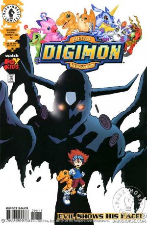 couverture, jaquette Digimon 8 Issues (2000) (Dark Horse Comics) Comics