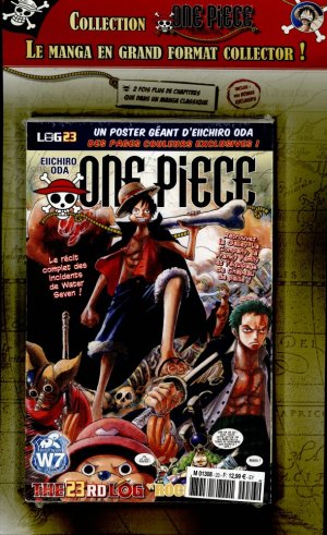 couverture, jaquette One Piece 23 Logs (Hachette) Manga