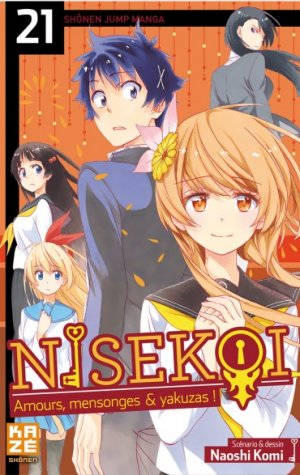 couverture, jaquette Nisekoi 21  (kazé manga) Manga