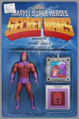 Secret Wars 7 - Secret Wars Magneto (Action Figure Variant)