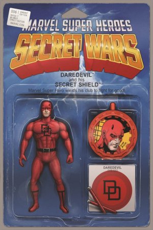 Secret Wars 6 - Secret Wars Daredevil (Action Figure Variant)