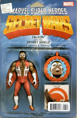 Secret Wars 5 - Secret Wars Falcon (Action Figure Variant)