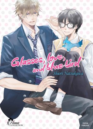 Glasses, love, and blue bird édition Simple