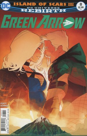 couverture, jaquette Green Arrow 8  - Island of Scars - part oneIssues V6 (2016 - Ongoing) (DC Comics) Comics