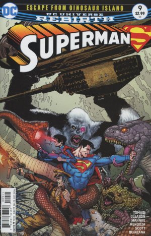 couverture, jaquette Superman 9  - Return To Dinosaur Island - part twoIssues V4 (2016 - 2018) (DC Comics) Comics
