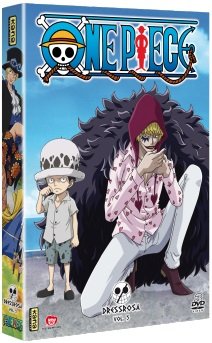couverture, jaquette One Piece 5 DVD - Saison 13 - Dressrosa (Kana home video) Série TV animée
