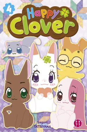couverture, jaquette Happy Clover 4  (nobi nobi!) Manga