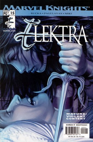 couverture, jaquette Elektra 15  - Introspect - Part FiveIssues V3 (2001 - 2004) (Marvel) Comics