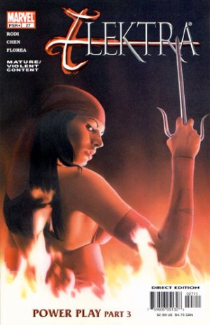 couverture, jaquette Elektra 27  - Power Play - Part ThreeIssues V3 (2001 - 2004) (Marvel) Comics