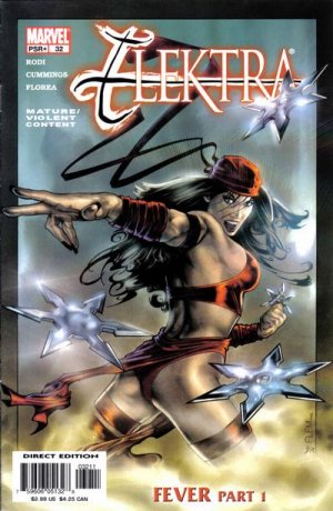 couverture, jaquette Elektra 32  - Fever - Part OneIssues V3 (2001 - 2004) (Marvel) Comics