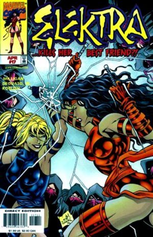 couverture, jaquette Elektra 17  - The Circle Unbroken!Issues V2 (1996 - 1998) (Marvel) Comics