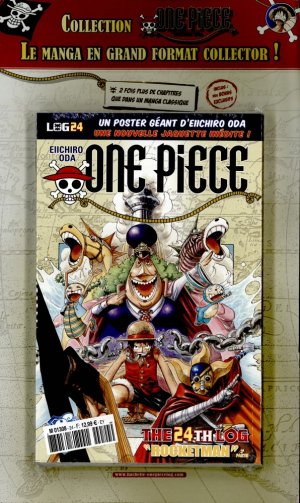 couverture, jaquette One Piece 24 Logs (Hachette) Manga