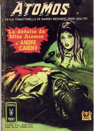 couverture, jaquette Atomos 6  - La défaite de Miss AtomosKiosque (1968 - 1977) (Arédit) Comics