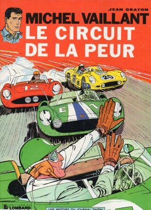 couverture, jaquette Michel Vaillant 3  - Le circuit de la peur (editions du lombard) BD