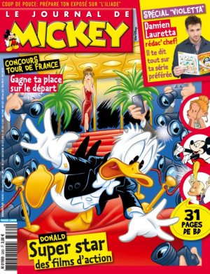 Le journal de Mickey 3282 - Donald Super srat des films d'action