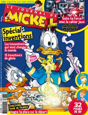 couverture, jaquette Le journal de Mickey 3333  (Disney) Magazine