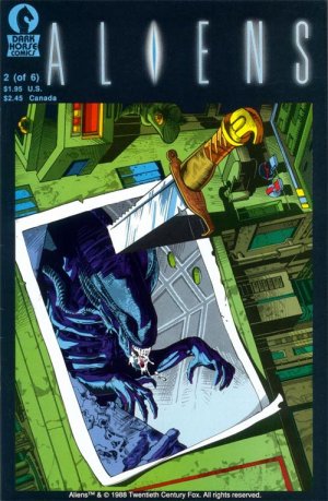 couverture, jaquette Aliens 2 Issues V1 (1988 - 1989) (Dark Horse Comics) Comics