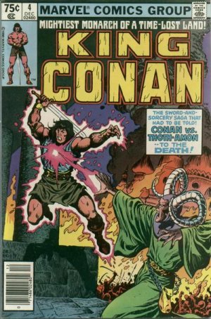 couverture, jaquette King Conan 4  - Shadows in the Skull!Issues (1980 - 1983) (Marvel) Comics