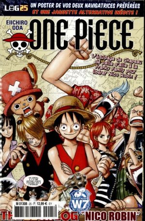couverture, jaquette One Piece 25 Logs (Hachette) Manga