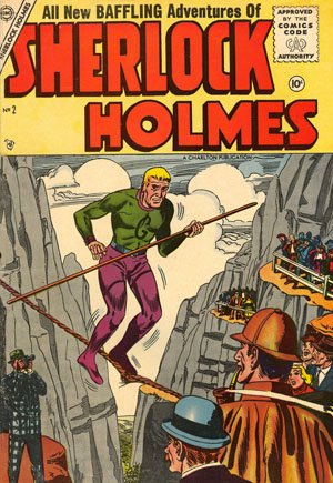 couverture, jaquette Sherlock Holmes 2 Issues (1955 - 1956) (Charlton) Comics