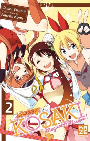 couverture, jaquette Nisekoi : Kosaki, Magical Patissière ! 2  (kazé manga) Manga