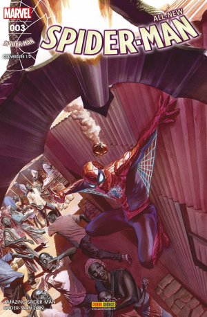 All-New Spider-Man 3 - couverture régulière : 1/2 (Alex Ross – tirage 50%)