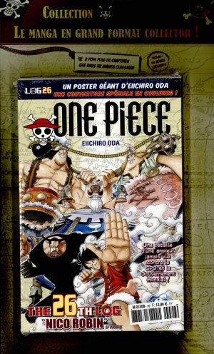 couverture, jaquette One Piece 26 Logs (Hachette) Manga