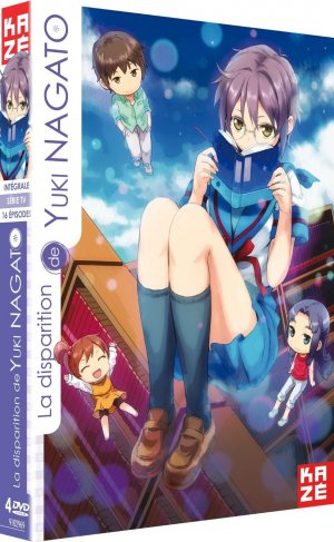 couverture, jaquette La disparition de Nagato Yuki  Intégrale DVD (Kaze) Série TV animée